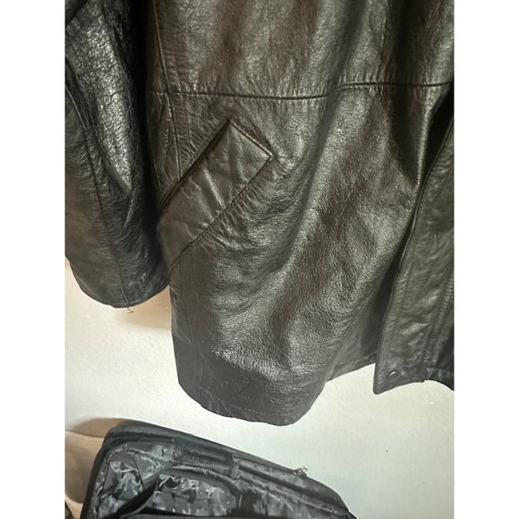 Vintage Wilson Leather Jacket Genuine Leather, Size XL - Picture 8 of 16